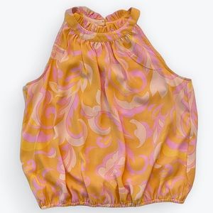 70’s Inspired Halter Tank Top